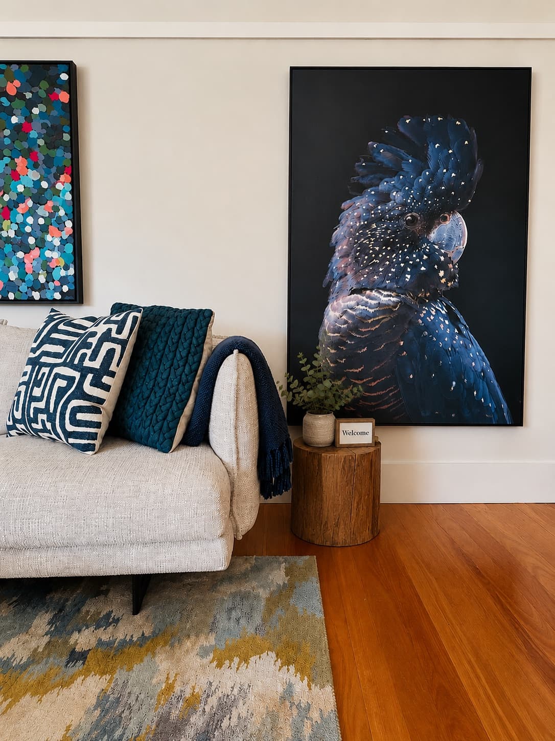 Focus cleaner turning over an Airbnb bedroom